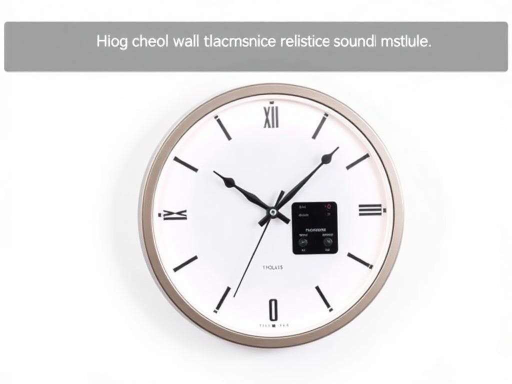 Chiming Wall Clock Electronics